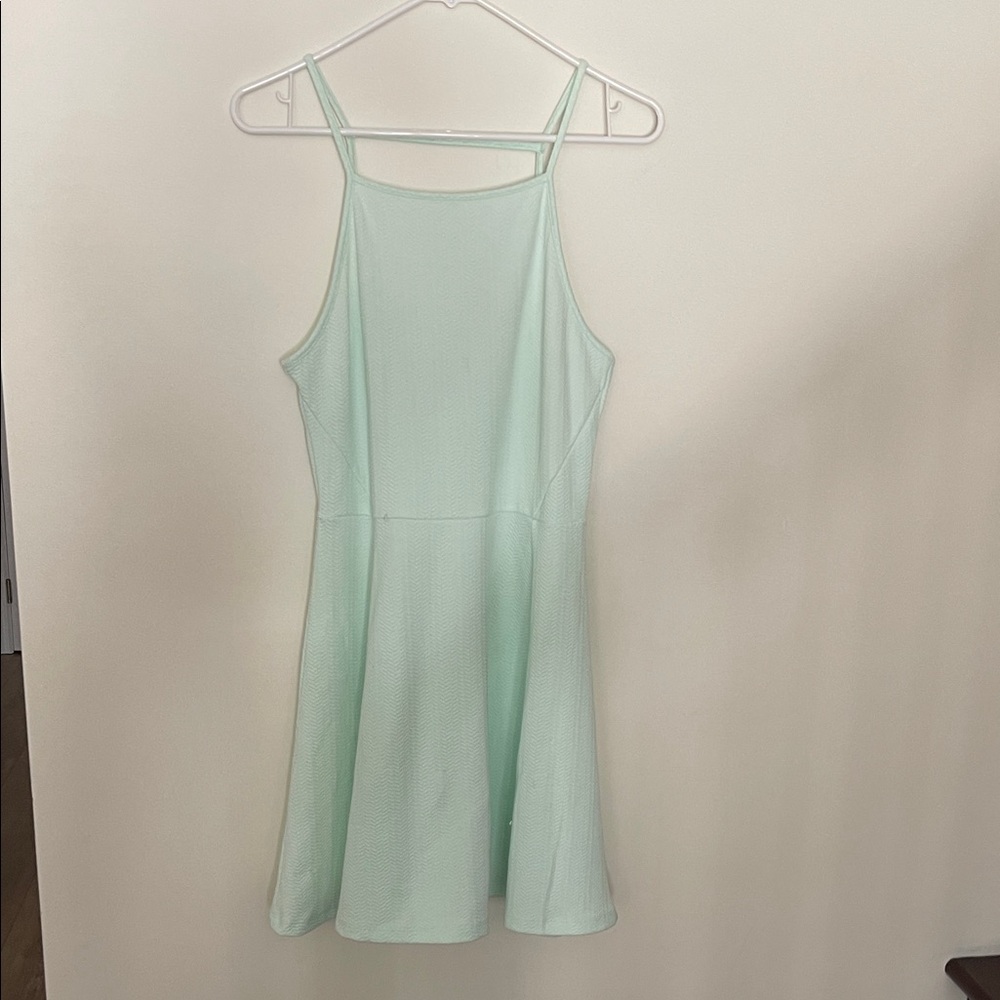 H&M Light Green Textured Top